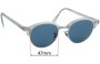 Sunglass Fix Replacement Lenses for Ray-Ban RB4246-V - 47mm Wide 
