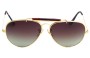 Sunglass Fix Replacement Lenses for Ray Ban B&L W1219 - 62mm Wide Front View 