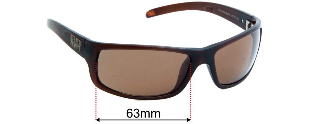 R.M. Williams Cunningham Replacement Sunglass Lenses - 63mm wide