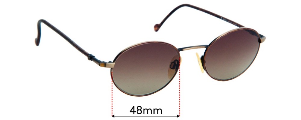 Rodenstock R2383 Replacement Sunglass Lenses - 48mm Wide
