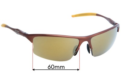 Ray-Ban Scuderia Ferrari Unknown Model Verres de Remplacement 60mm wide 