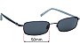 Sunglass Fix Replacement Lenses for Tommy Hilfiger TH 43 - 50mm Wide 