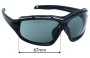 Sunglass Fix Replacement Lenses for Adidas A194 Evil Eye Evo Pro S  - 67mm Wide 