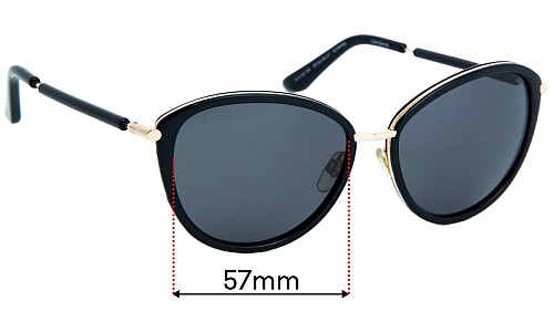 Sunglass Fix Verres de Remplacement pour Alex Perry AP Men Sun Rx 47 - 57mm Wide Sunglass Fix Verres de Remplacement pour Alex Perry AP Men Sun Rx 47 - 57mm Wide