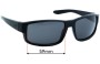 Sunglass Fix Replacement Lenses for Arnette Boxcar AN4224 - 59mm Wide 