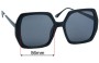 Sunglass Fix Replacement Lenses for Asos 10829709  - 56mm Wide 