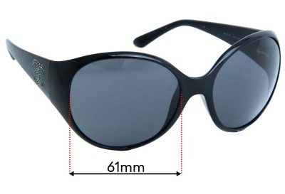 Chanel 6013-B Replacement Lenses 61mm wide 