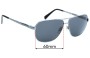 Sunglass Fix Replacement Lenses for Florentine F43 - 60mm Wide 