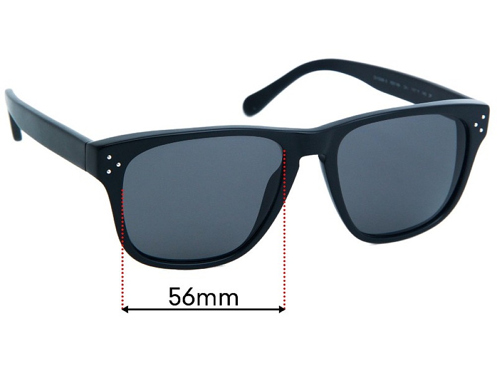 Sunglass Fix Replacement Lenses for Oliver Peoples OV5206-S - 56mm Wide Sunglass Fix Replacement Lenses for Oliver Peoples OV5206-S - 56mm Wide
