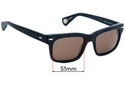Paul Smith PS 3003  Replacement Lenses 51mm wide 