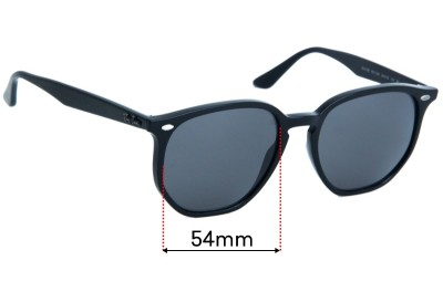 Ray Ban RB4306 Replacement Lenses 54mm wide 