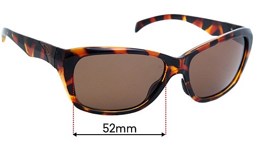 Sunglass Fix Replacement Lenses for Smith Spree  - 58mm Wide 