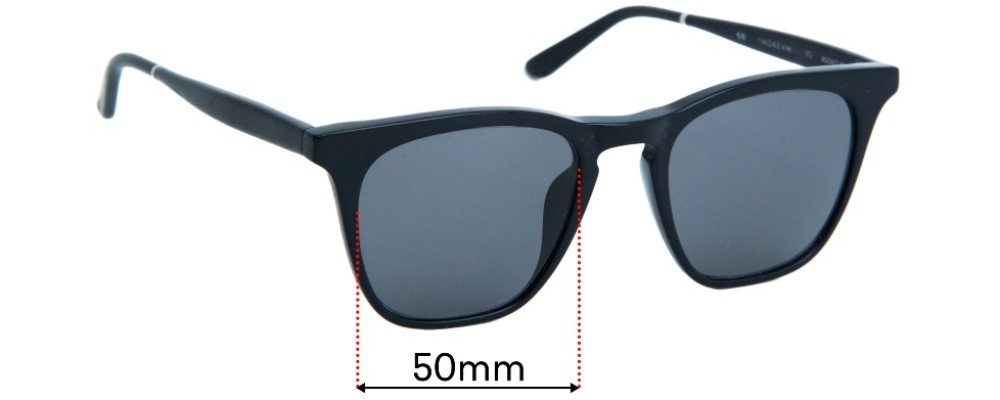 Smoke & Mirrors Rocket 88 Replacement Sunglass Lenses - 50mm Wide