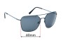 Sunglass Fix Replacement Lenses for Armani Exchange AX 2029S - 60mm Wide 