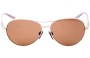 Burberry B 3053 Replacement Sunglass Lenses - 57mm Wide Front view 