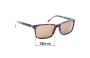 Sunglass Fix Replacement Lenses for Burberry BE 4162 - 58mm Wide 
