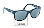 Sunglass Fix Replacement Lenses for Chanel 5182 - 57mm Wide 