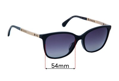 Chanel 3343-A Replacement Lenses 54mm wide 