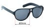 Sunglass Fix Replacement Lenses for Chanel 5233 - 60mm Wide 