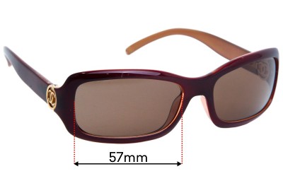 Chanel 6024 Replacement Lenses 57mm wide 