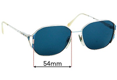 Cottet 2560 Ersatzgläser 58mm wide 