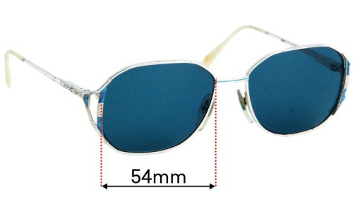 Sunglass Fix Replacement Lenses for Cottet 2560 - 58mm Wide 