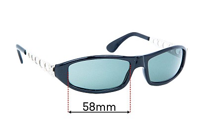 Diesel Sister Yes Replacement Lenses 58mm wide 