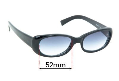 DKNY 7910S Replacement Lenses 52mm wide 