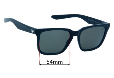 Sunglass Fix Replacement Lenses for Dragon Baile - 54mm Wide 
