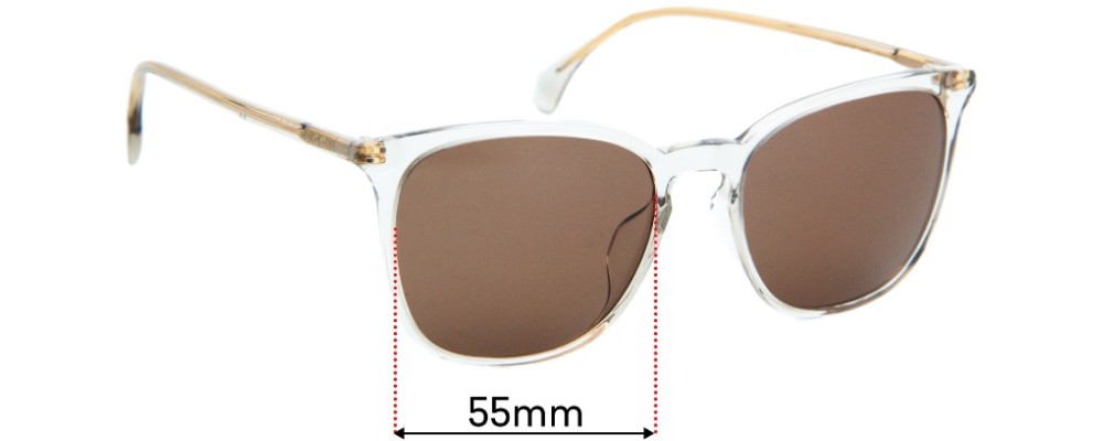Sunglass Fix Replacement Lenses for Gucci GG0547SK - 55mm Wide