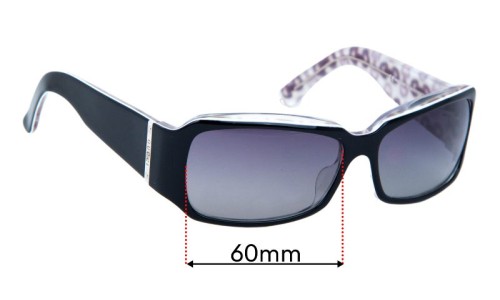 Sunglass Fix Replacement Lenses for Gucci GG 2913/F/S - 60mm Wide 