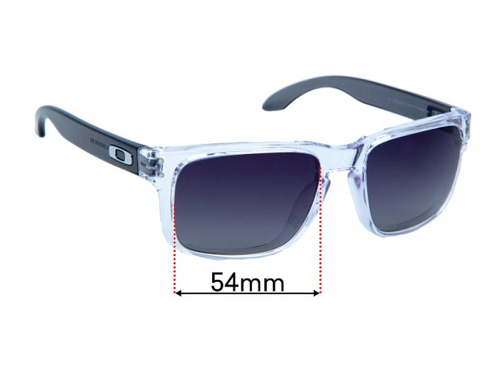 Sunglass Fix Lentes de Repuesto para Oakley Holbrook Rx OX8156 - 54mm Wide Sunglass Fix Lentes de Repuesto para Oakley Holbrook Rx OX8156 - 54mm Wide