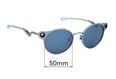 Oakley Deadbolt OO6046 Verres de Remplacement 50mm wide 