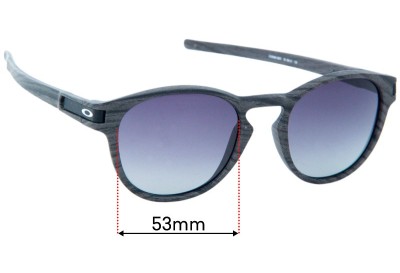 Oakley Latch OO9349 (Asia Fit) Verres de Remplacement 53mm wide 