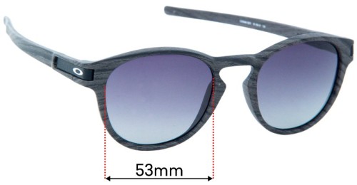 OAKLEY Latch【アジアフィット】OO9349-2553 Oakley Latch OO9349 (Asia Fit) 53mm Replacement Lenses