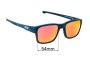 Sunglass Fix Replacement Lenses for Oakley Splinter OX8077 - 54mm Wide 