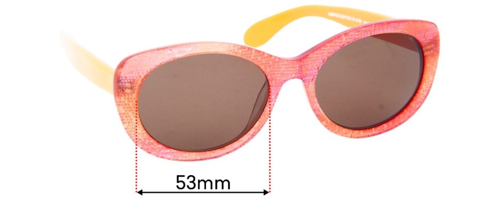 Paul Taylor Sophia Replacement Sunglass Lenses - 53mm wide