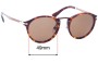 Sunglass Fix Replacement Lenses for Persol 3248-S - 49mm Wide 
