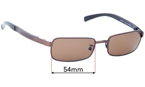 Sunglass Fix Replacement Lenses for Police 2554 - 54mm Wide 