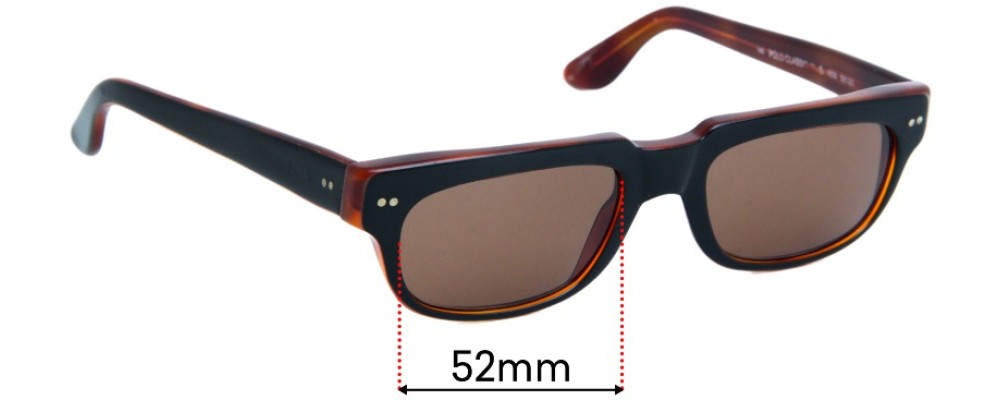 Sunglass Fix Replacement Lenses for Ralph Lauren Polo Unknown - 52mm Wide
