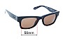 Sunglass Fix Ersatzgläser für Quay Makin Moves - 50mm Wide 