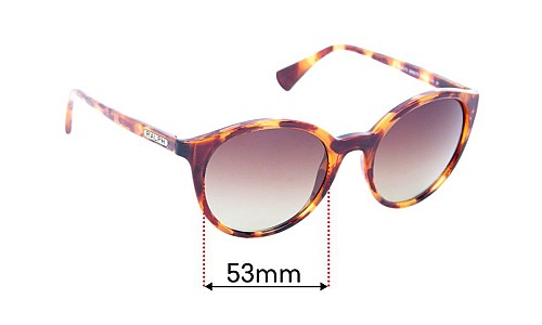 Polo RA 5273 Replacement Lenses 53mm wide 