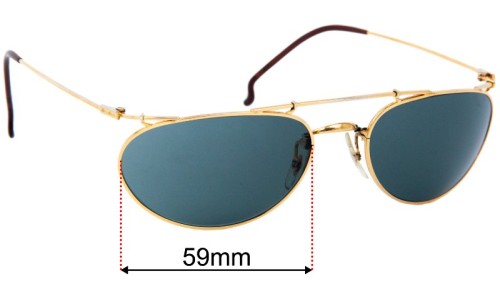 Ray-Ban B&L Deco Lentilles de Remplacement 59mm wide 