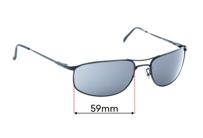 Ray Ban RB3147 Replacement Lenses 59mm wide 