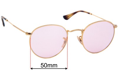 Ray Ban RB3447V Replacement Lenses 50mm wide 