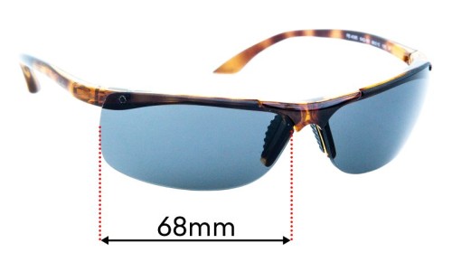 Sunglass Fix Replacement Lenses for Ray Ban RB4085 - 68mm Wide 