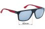 Sunglass Fix Replacement Lenses for Ray-Ban RB4309-M Scuderia Ferrari - 60mm Wide 