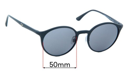 Ray Ban RB4336-CH Chromance Replacement Lenses 50mm wide 