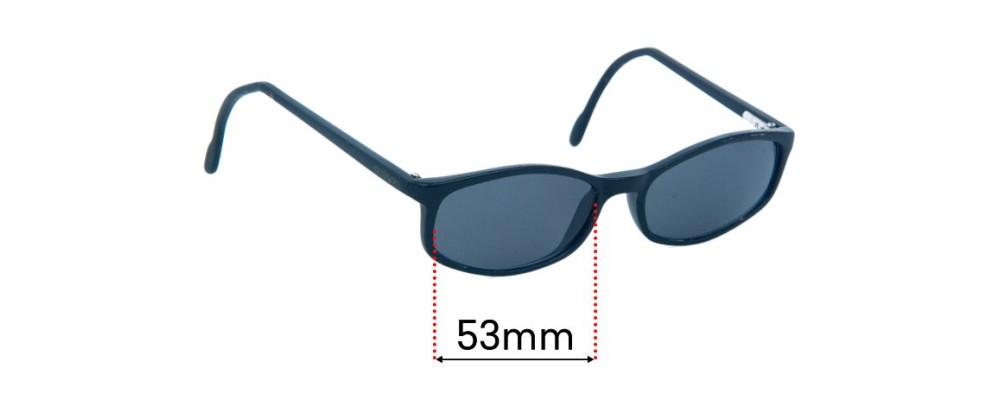 Sunglass Fix Replacement Lenses for Revo 1010 Cool Look - 53mm Wide