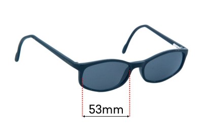 Revo 1010 Cool Look Replacement Sunglass Lenses - 53mm Wide 